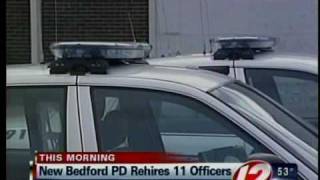 preview picture of video 'New Bedford rehires officers'
