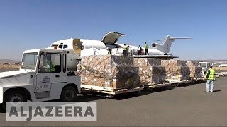 Aid trickles down in Yemen after weeks of blockade
