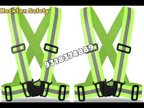 High Visibility Reflective Safety Vests Green Reflective Safety Vest