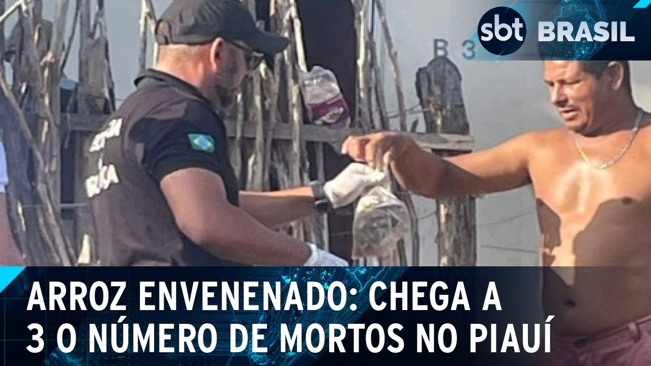 Morre menina de 3 anos internada após comer arroz envenenado no Piauí | SBT Brasil (06/01/25)
