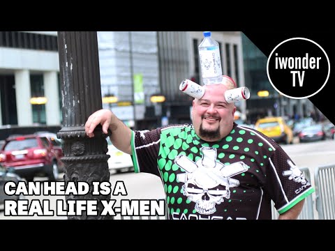 Can Head Is The Human Suction Cup With Super Powers