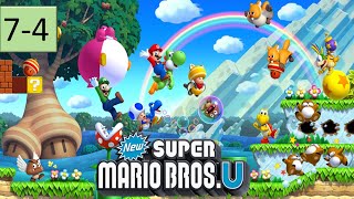 New Super Mario Bros U Part 63 Meringue Clouds - Bouncy Cloud Boomerangs