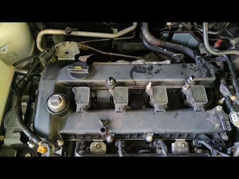 How to change the rocker cover gasket and seal for Mazda 5 or Mazda 3