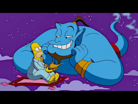 The Simpsons Making Fun of Disney for 8 Minutes Straight