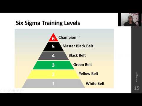 Six Sigma Green Belt Course | Organization and Training Levels of Six Sigma
