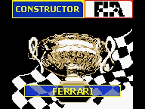 F1 Racing Championship Game Boy