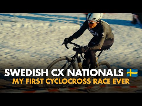 My first ever cyclocross race – Swedish National Championships in the snow