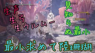 【MHW】最小金冠を求めて・ぶらり陸珊瑚狩猟の巻