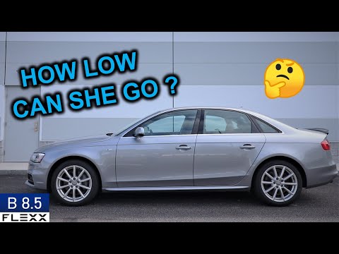 HOW TO AVOID A HARSH RIDE | Install Lowering Springs on A4 B8.5 S-Line with KMH Motors