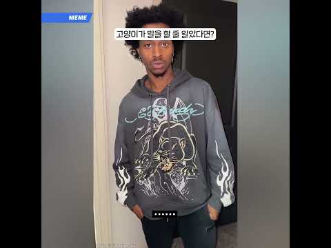 고양이가 말을 할 줄 알았다면?