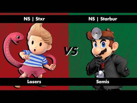 Gourmet Clash #43 - Stxr (Lucas) vs Starbur (Dr Mario) Losers Semis - Ultimate Singles