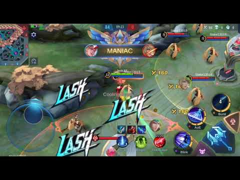 Practice Lancelot Dash #mlbb #mobilelegends