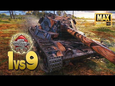 Lansen C: Raseiniai-Medaille, 1 gegen 9 – World of Tanks
