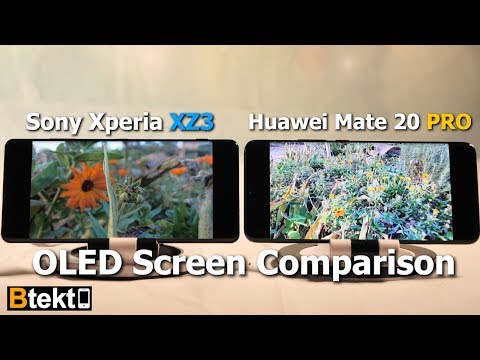 Sony Xperia XZ3 vs Huawei Mate 20 Pro | Curvy OLED Comparison Video