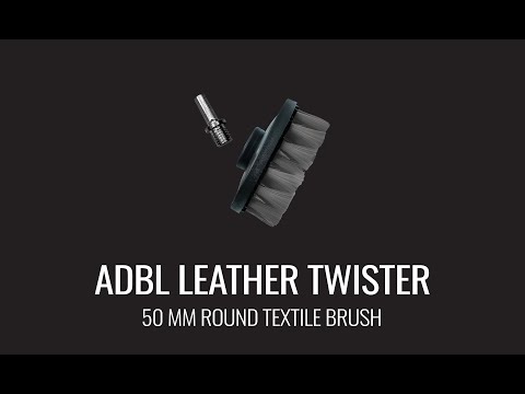 ADBL Leather Twister 125mm Ronde Reinigingsborstel ADB000392