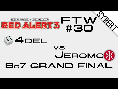 4del[R] vs Jeromo[E] - Bo7 Grand Final FTW #30 - Red Alert 3