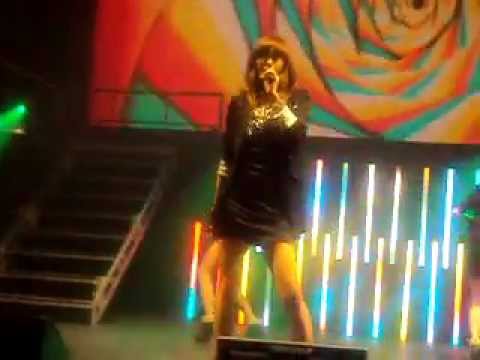111205 United Cube London Concert - G.Na Performing Black & White