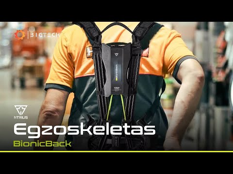-Kita- Egzoskeletas - BionicBack, sandėliavimo technika