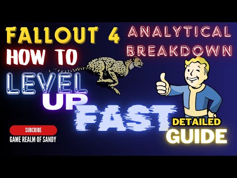 Level up fast and Boost XP in Fallout 4 | Best Analysis Guide 2024 | Tips and Tricks