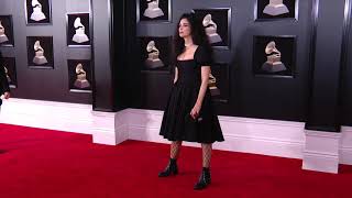 Sarah Silverman on The Red Carpet | Fashion Cam | 60th GRAMMYs