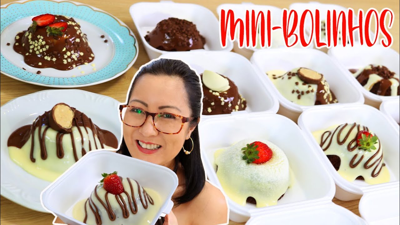 SUCESSO DE VENDAS COM ESSES MINI-BOLOS RECHEADOS NA MARMITINHA | 2 COBERTURAS INCRÍVEIS-Dika da Naka