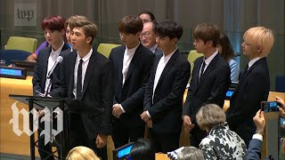 BTS' Speech at the United Nations (Full Speech from 2018)