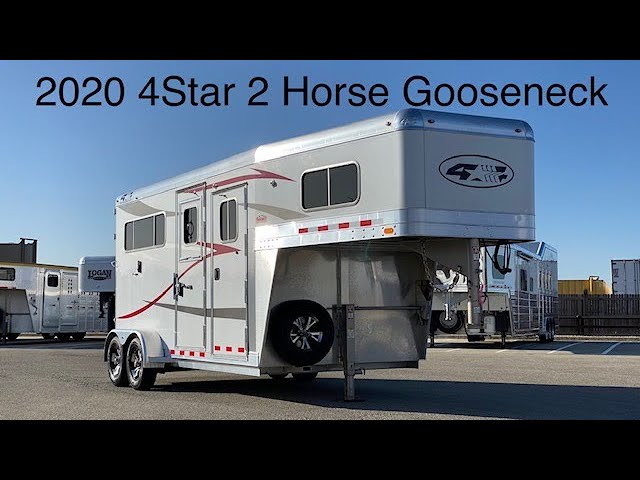 Preview image of 2020 4Star 2 Horse Gooseneck youtube video