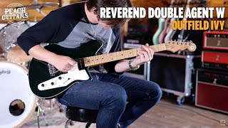 Video thumbnail for No Talking...Just Tones | Reverend Double Agent W - Outfield Ivy by Peach Guitars