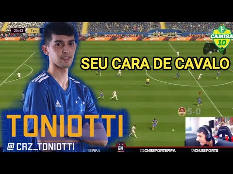 PAIVINHA vs TONIOTTI (JOGADOR DO CRUZEIRO) - FIFA 22