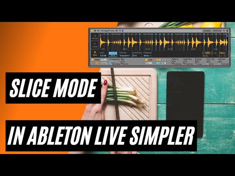 How to cut loops in ableton live - The simpler slice mode