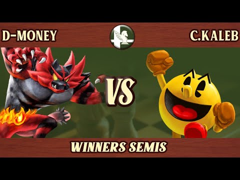 D-Money (Incineroar) vs C.Kaleb (Pac-Man) - West Towne Brawl 41 Winners Semis