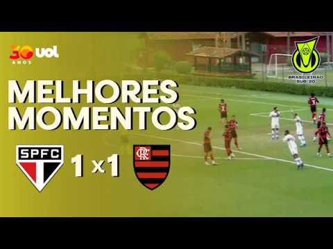 Melhores momentos de São Paulo x Flamengo