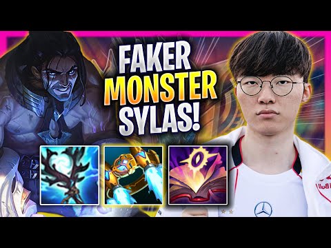 FAKER IS A MONSTER WITH SYLAS! - T1 Faker Plays Sylas MID vs Yone! | Bootcamp 2024