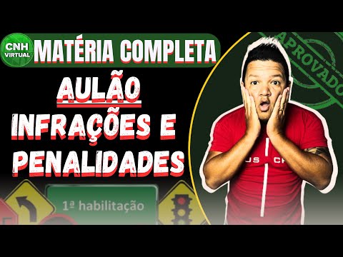 🟢AULÃO INFRAÇÕES, PENALIDADES E MEDIDAS ADMINISTRATIVAS MATÉRIA COMPLETA COMENTADA E ATUALIZADA📜