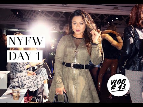 Vlog 43: COME WITH ME to NYFW Day 1: Jiri Kalfar, Backstage | Melissa Kalloo