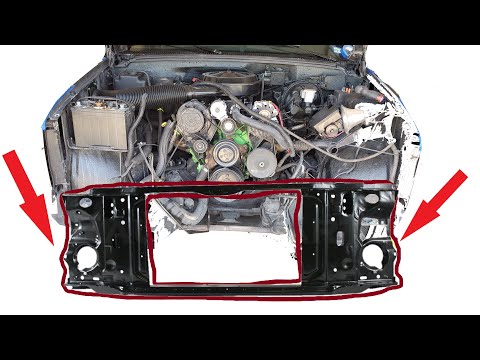 Removing Radiator Core Support 88-98 C1500