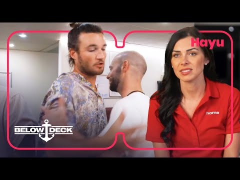 The boys fight over Natasha | Season 7 | Below Deck Med