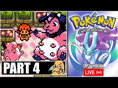 Pokemon Crystal Walkthrough Part 4 NUZLOCKE - Gym Leader Whitney Miltank