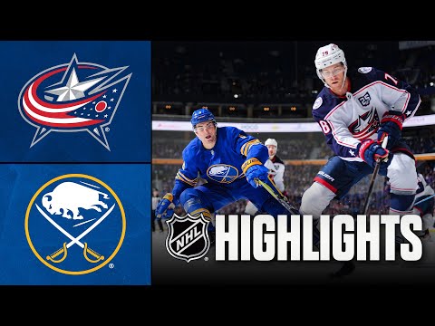 NHL Preseason Highlights | Blue Jackets vs. Sabres | September 23, 2025