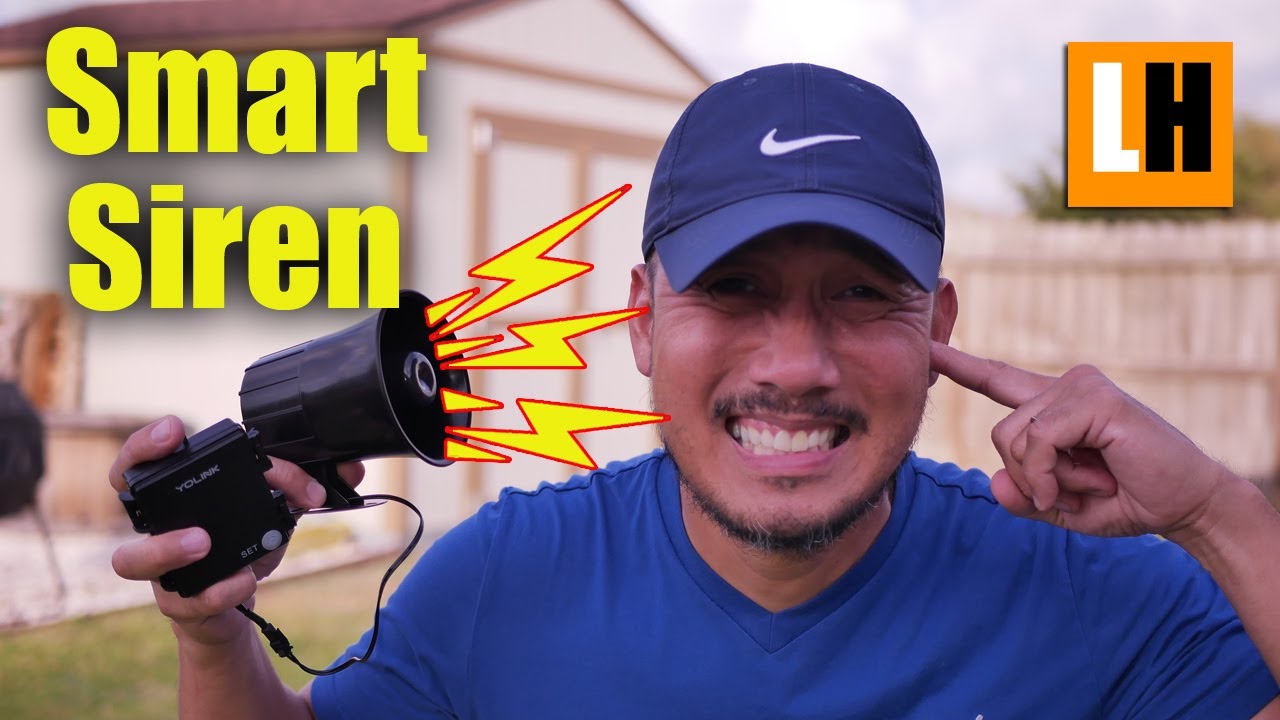 Yolink Outdoor Smart Home & Car Siren - Battery Powered and Louder than you think...