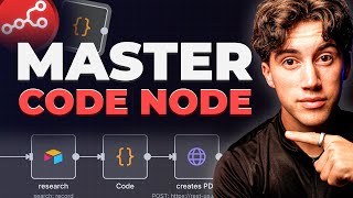 N8N Code Node: Full Guide for Non-Coders! (Better Agents)