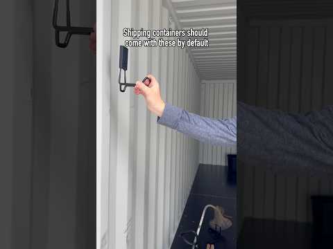 Video: Gator Magnetics Shipping Container Interior Hooks for Hose and Yard Tools video thumbnail