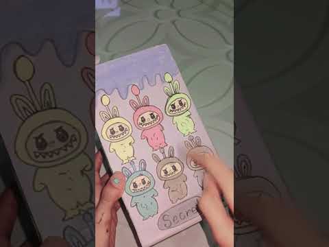 handmade labubu blind box 🤩✨#labubu #unboxing #squishy #blindbox #asmr