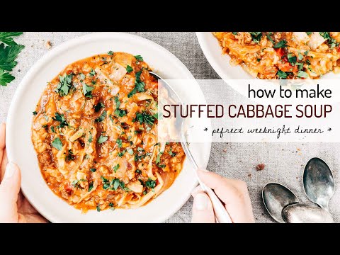 Stuffed Cabbage Soup Recipe