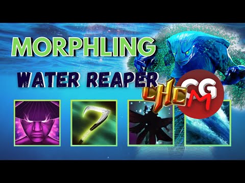MORPHLING WATER REAPER | MAGUS + REAPER'S SCYTHE & WAVE FORM | CUSTOM HERO CLASH DOTA 2