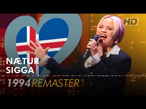 NÆTUR – SIGGA 🇮🇸 | Iceland | Eurovision Song Contest 1994 [HD Remaster]