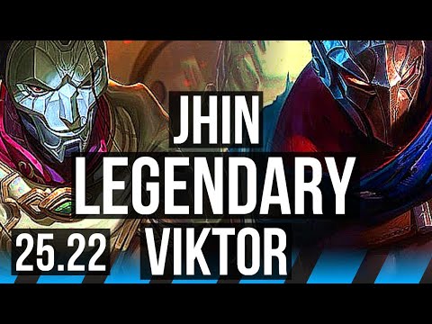 JHIN vs VIKTOR (MID) | 16/1/8, Quadra, Legendary | EUNE Grandmaster | 25.22