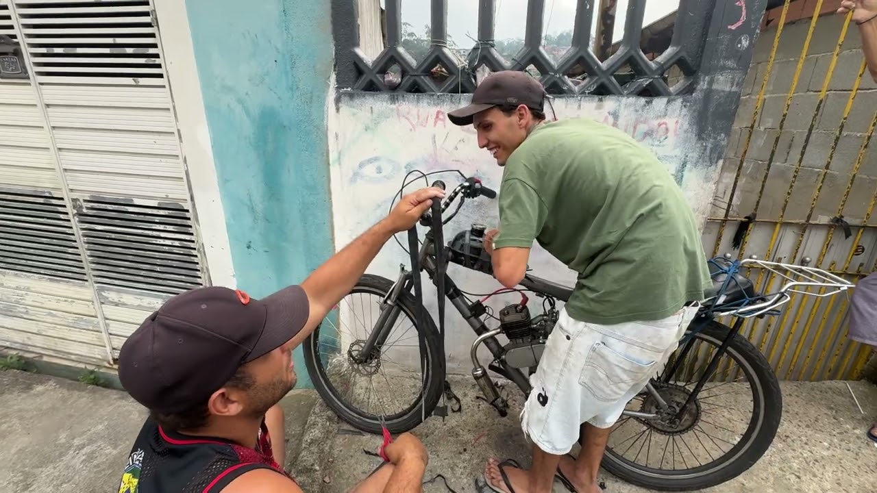 COMO PRENDER UM TANQUE NA BIKE MOTORIZADA 