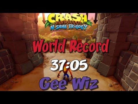 Crash 3 NST Gee Wiz World Record Former 37:05