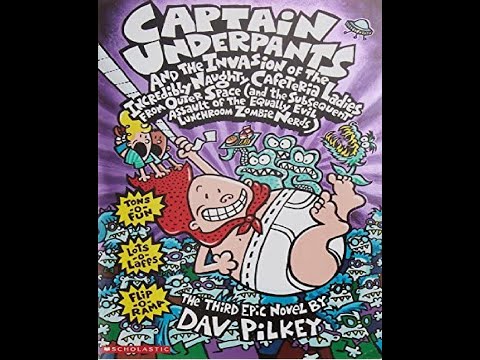 Captain Underpants and the Invasion of the Incredibly Naughty Cafeteria Ladies Audiobook (Book 3)